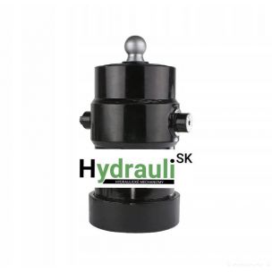 Teleskopický hydraulický valec 105/5x750 zdvih 750 mm - bez kolísky