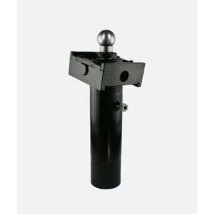 Teleskopický hydraulický valec pre príves D35, zdvih: 520 mm - s kolískou